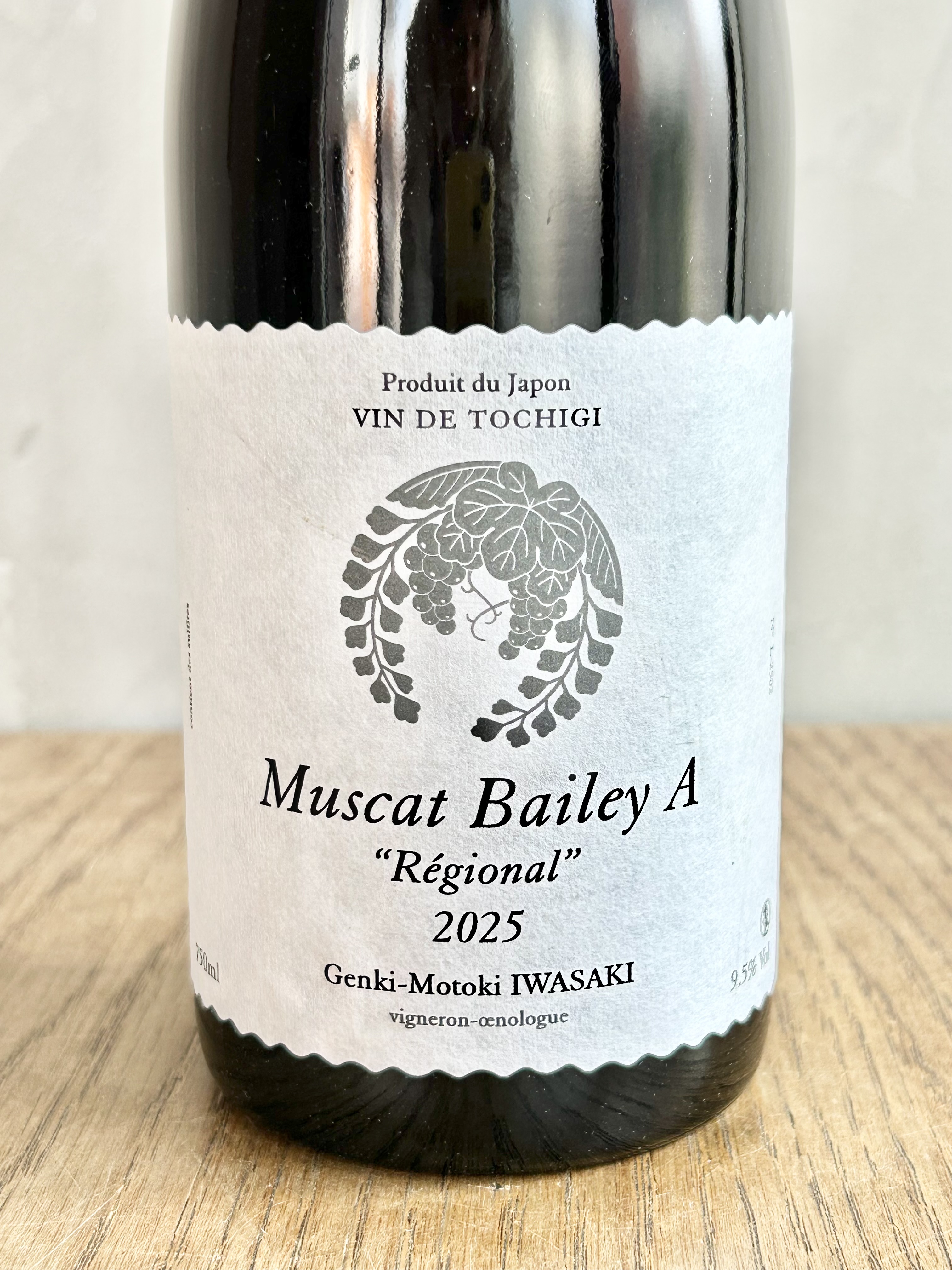 マスカット・ベリーA “レジオナル” 2025 Muscat Bailey A “Régional”詳細