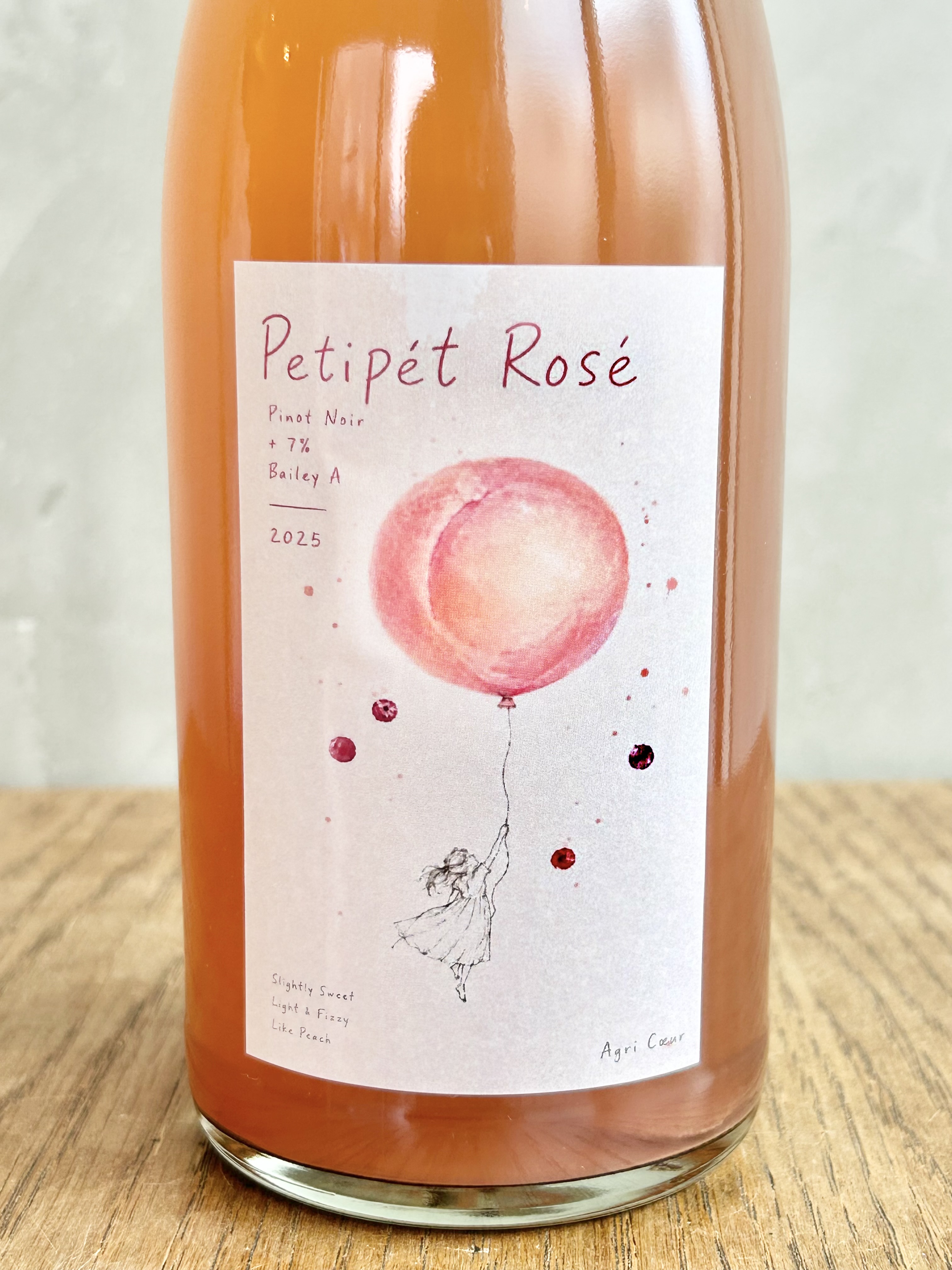 2025 Petipét Rosé ~Pinot Noir プティペット ロゼ ピノ・ノワール詳細
