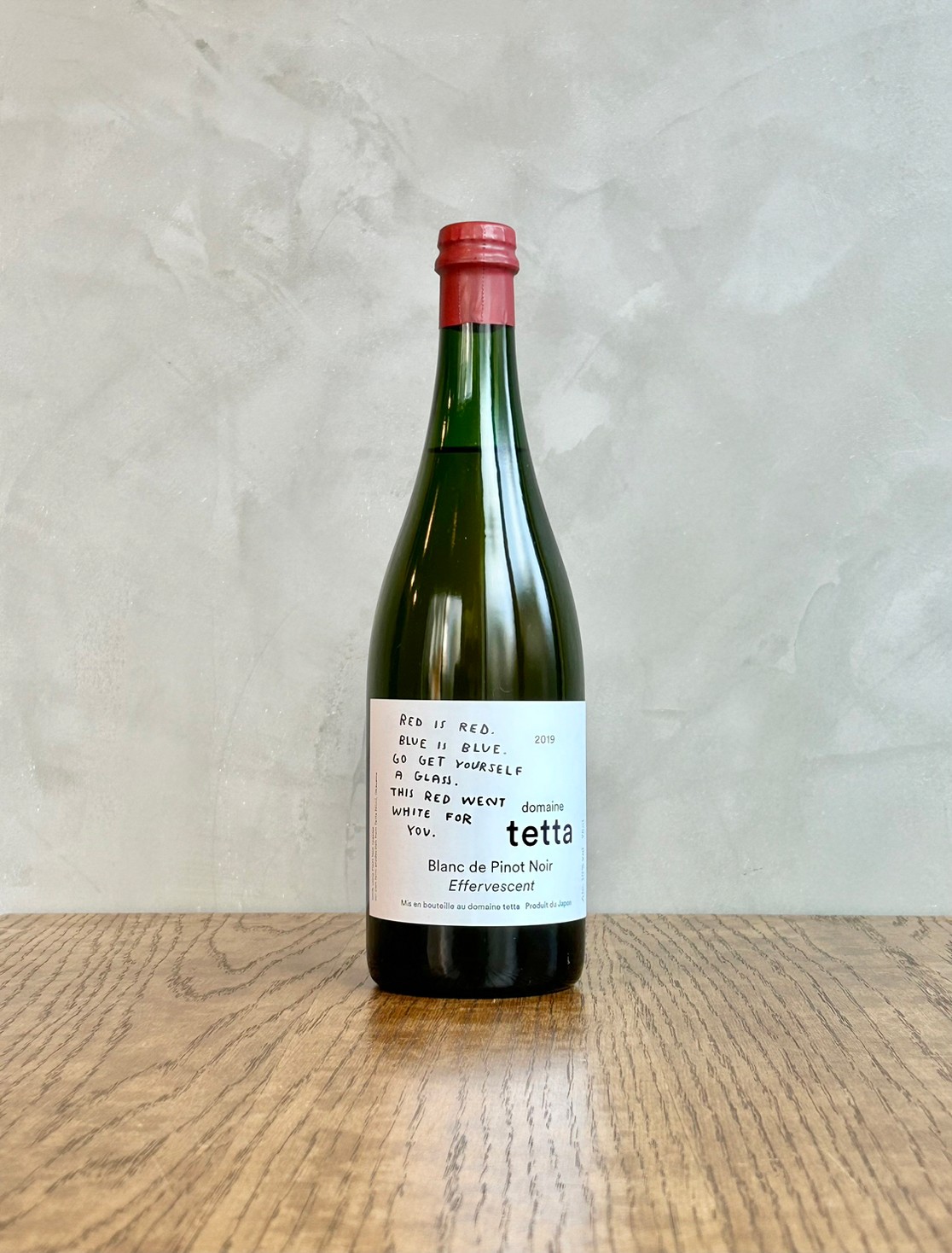 2019 Blanc de Pinot Noir Effervescent‐ブランド　ピノ・ノワール　エフェルヴェッサン