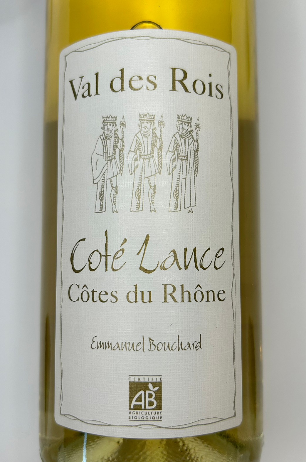 Côtes  du  Rhône  Blanc  ≪Coté  Lance  ≫ Au  pied  d'une  montagne　コート デュ ローヌ　コートランス オーピエ デューニュ モンターニュ