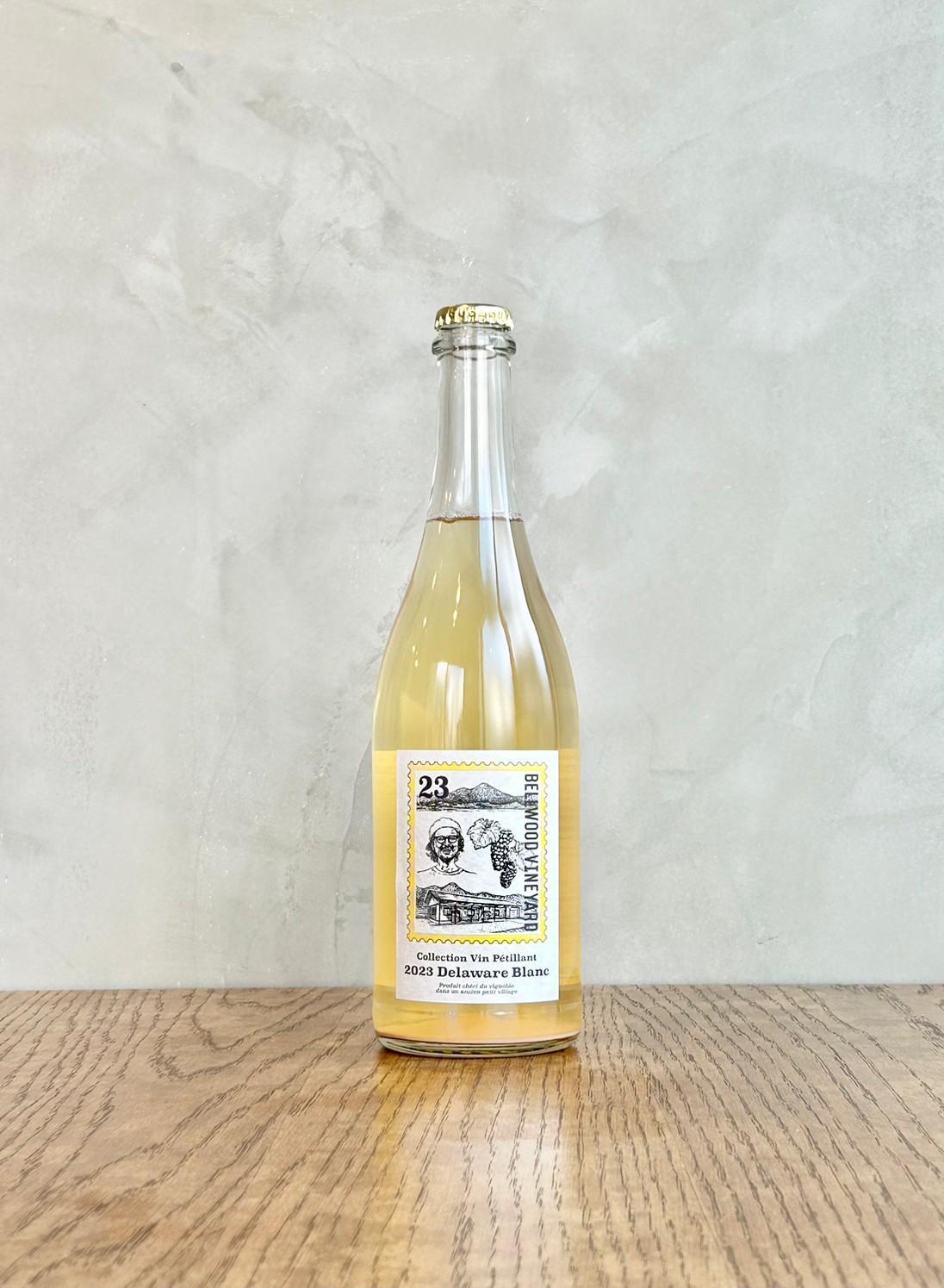 Colection Vin Peti lant 2023 Delaware Blanc ‐コレクション ヴァン ペティアン 2023 デラウエア ブラン
